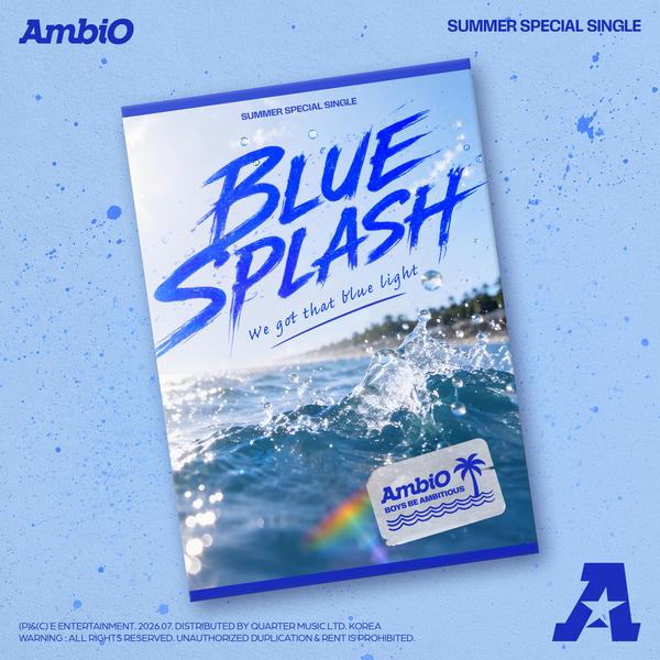[Pre-order] AmbiO [BLUE SPLASH] Summer Special Single + Free Gift