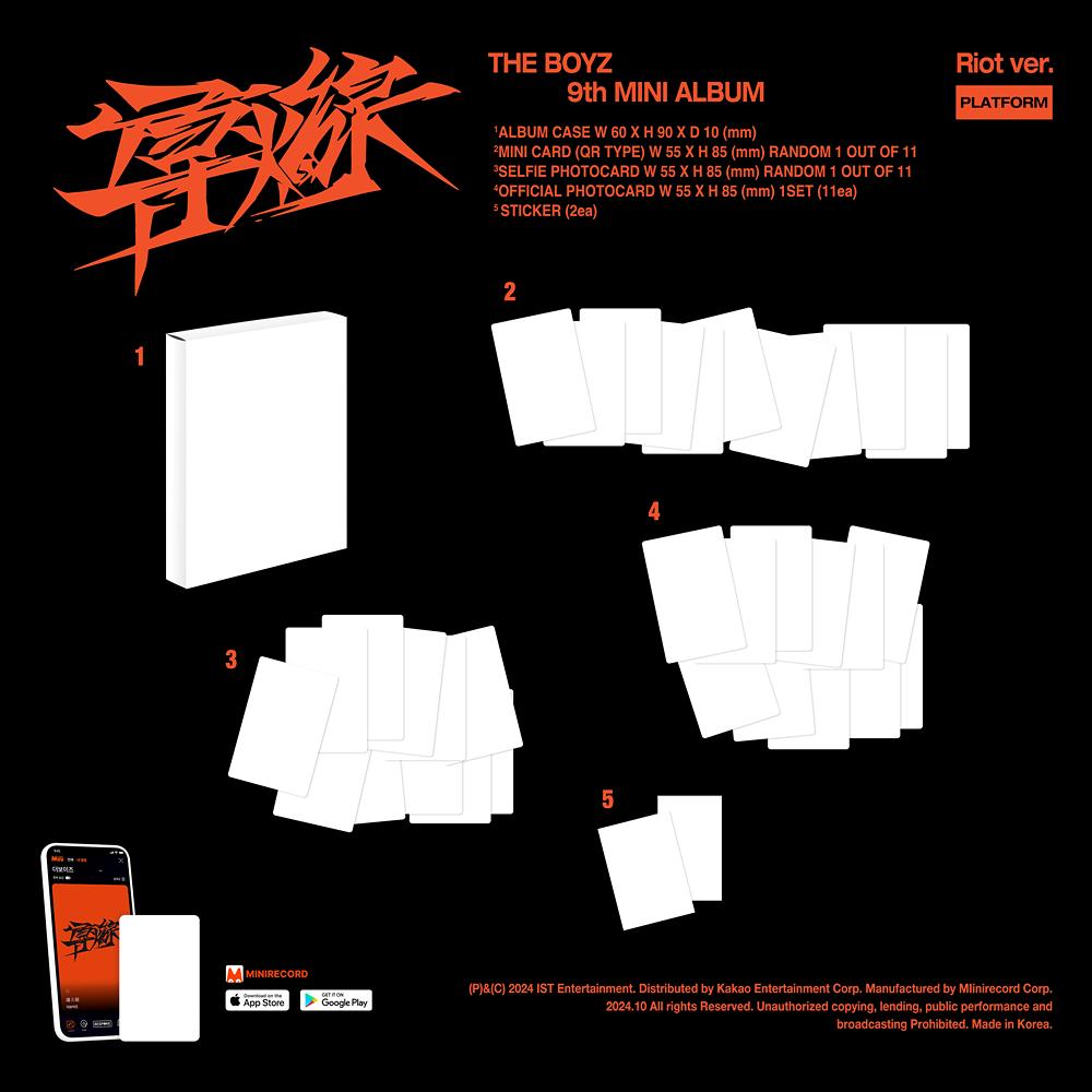 THE BOYZ - Fuse Platform ver. / 9th Mini Album