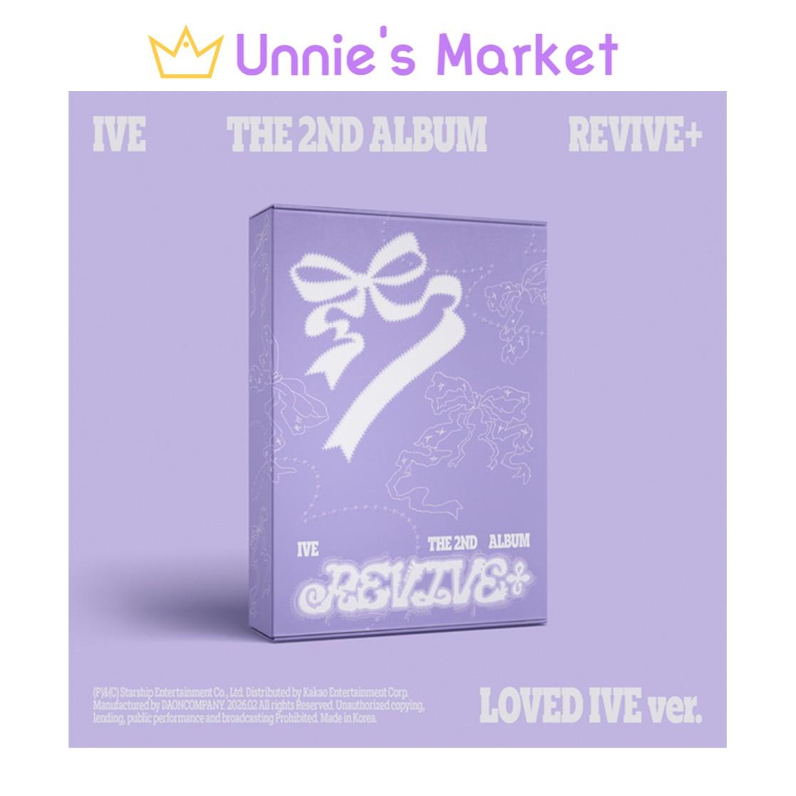 (LOVED IVE ver.) IVE [REVIVE+] The 2nd Album + Free Gift