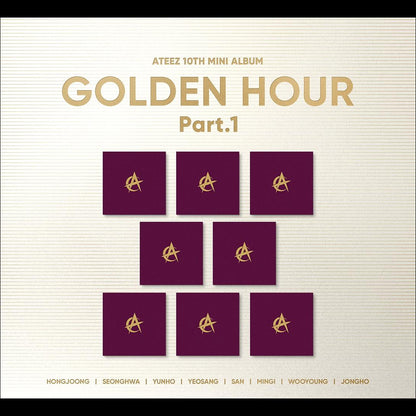ATEEZ - GOLDEN HOUR : Part.1 Digipak Ver. / 10th Mini Album