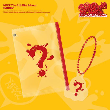 [Pre-order] NEXZ [SAUCIN’] 4th Mini Album (PHOTO PACK ver.) + Free Gift