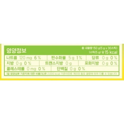 Sktea Zanmang Loopy Apple Cider Vinegar Pineapple Stick 5g x 30pcs