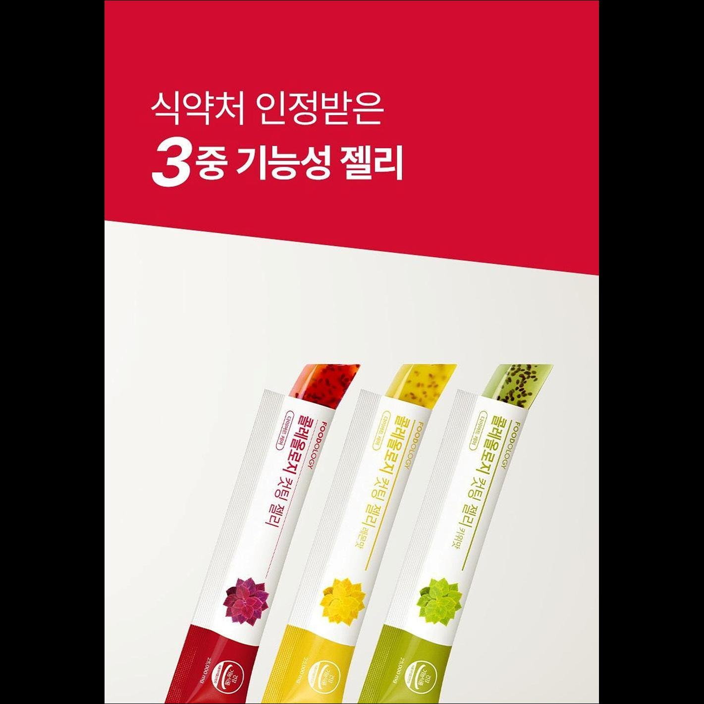 [SNSD Seohyun's Pick] Choleology Cutting Jelly 10+2 packets (Pomegranate/Lemon/Kiwi flavor) / Blood Sugar / Carbohydrates / Body Fat CUT
