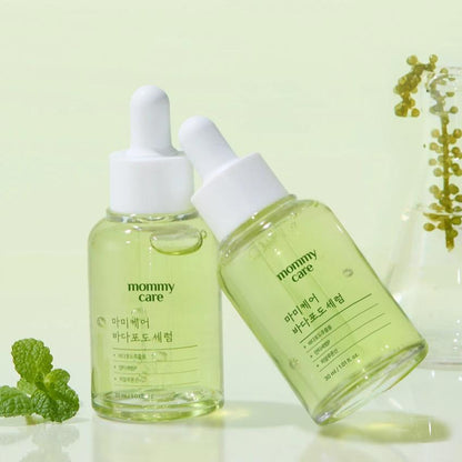 [Mommy Care] Sea Grape Pore Refining Serum 30ml | Fucoidan Tightening Ampoule, K-Beauty