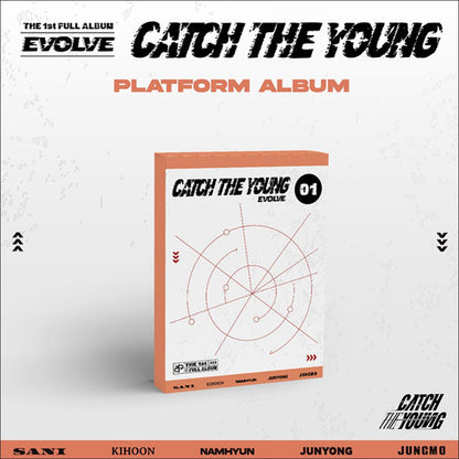 CATCH THE YOUNG [EVOLVE] 1st Album (PLATFORM ALBUM) + Free Gift
