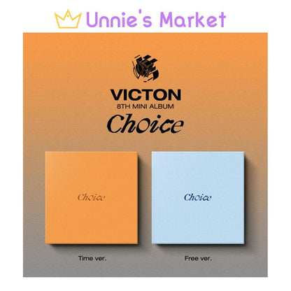 VICTON - CHOICE Album (Time ver. / Free ver.)