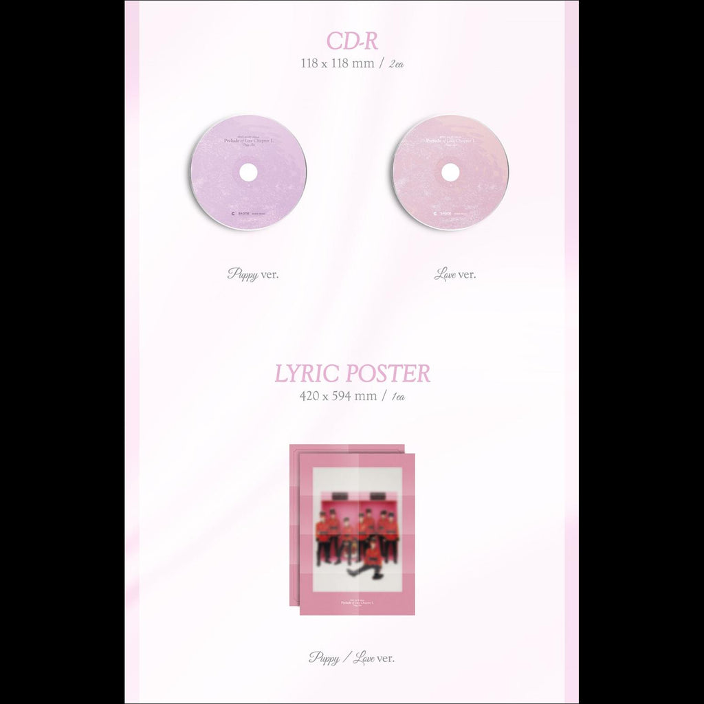 EPEX Prelute of Love Chapter 1. Puppy Love 4th EP Album