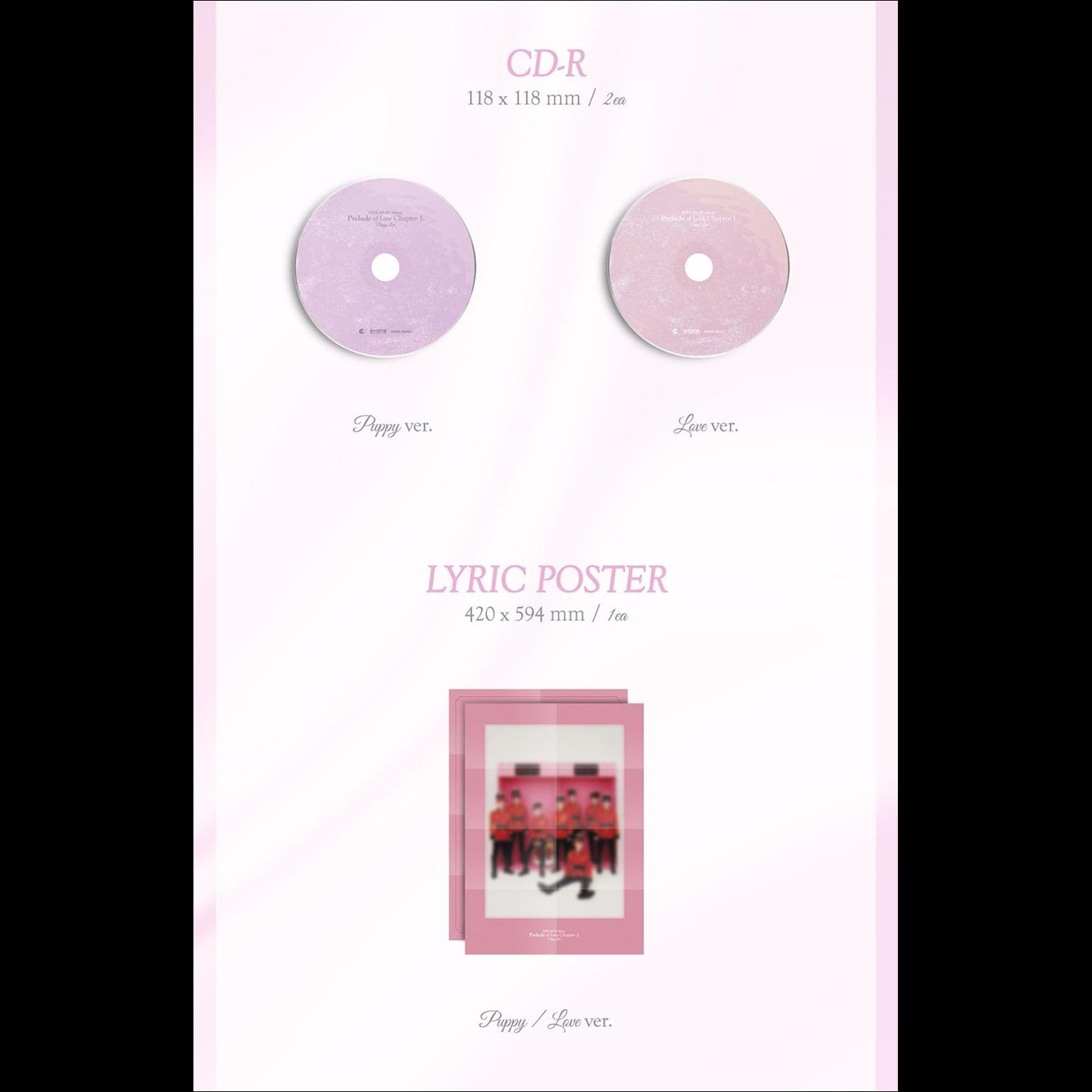 EPEX Prelute of Love Chapter 1. Puppy Love 4th EP Album