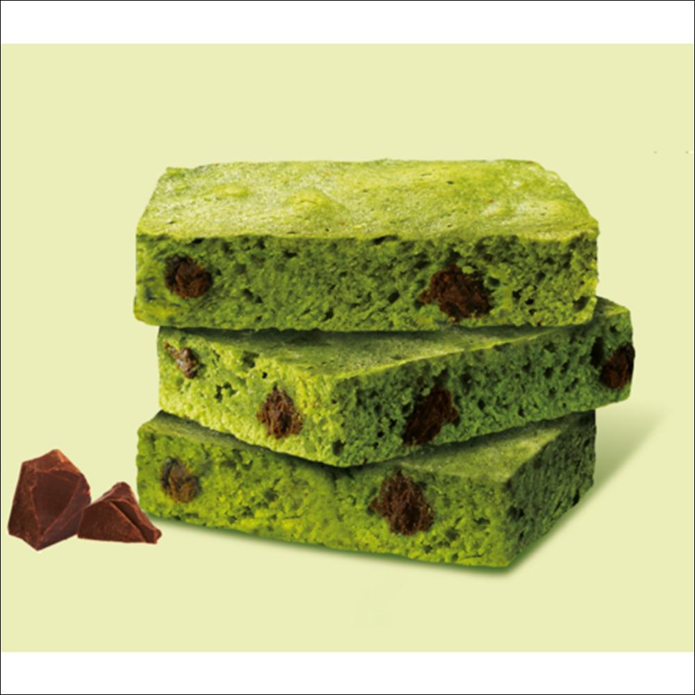 [Orion] Market O Real Brownie Jeju Matcha 240g (12 Pieces) - Premium Green Tea Chocolate Fudgy Cake (Authentic Korean Dessert)