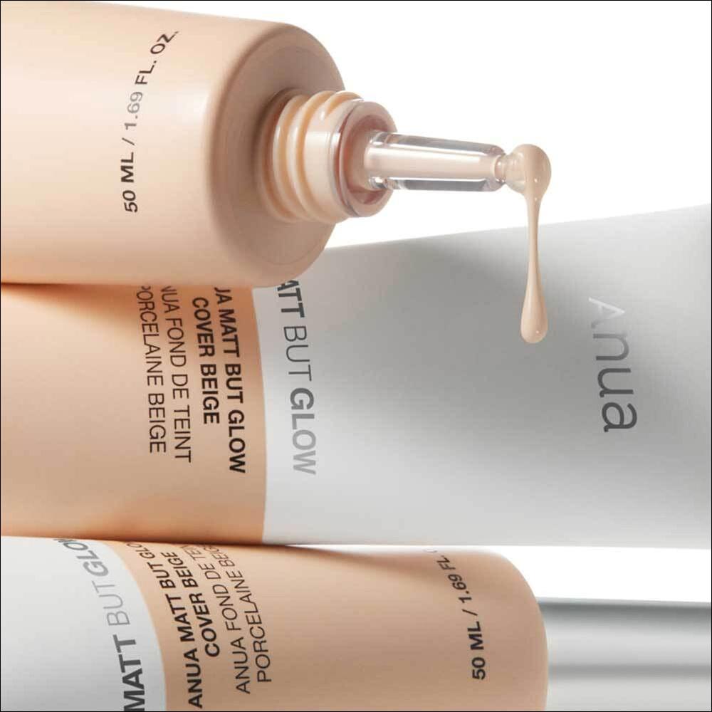 [Anua] Matte-But-Glow Foundation-Free Cheongdam Shop Tone Up Cream SPF50+ PA++++, 50ml | Olive's K-beauty