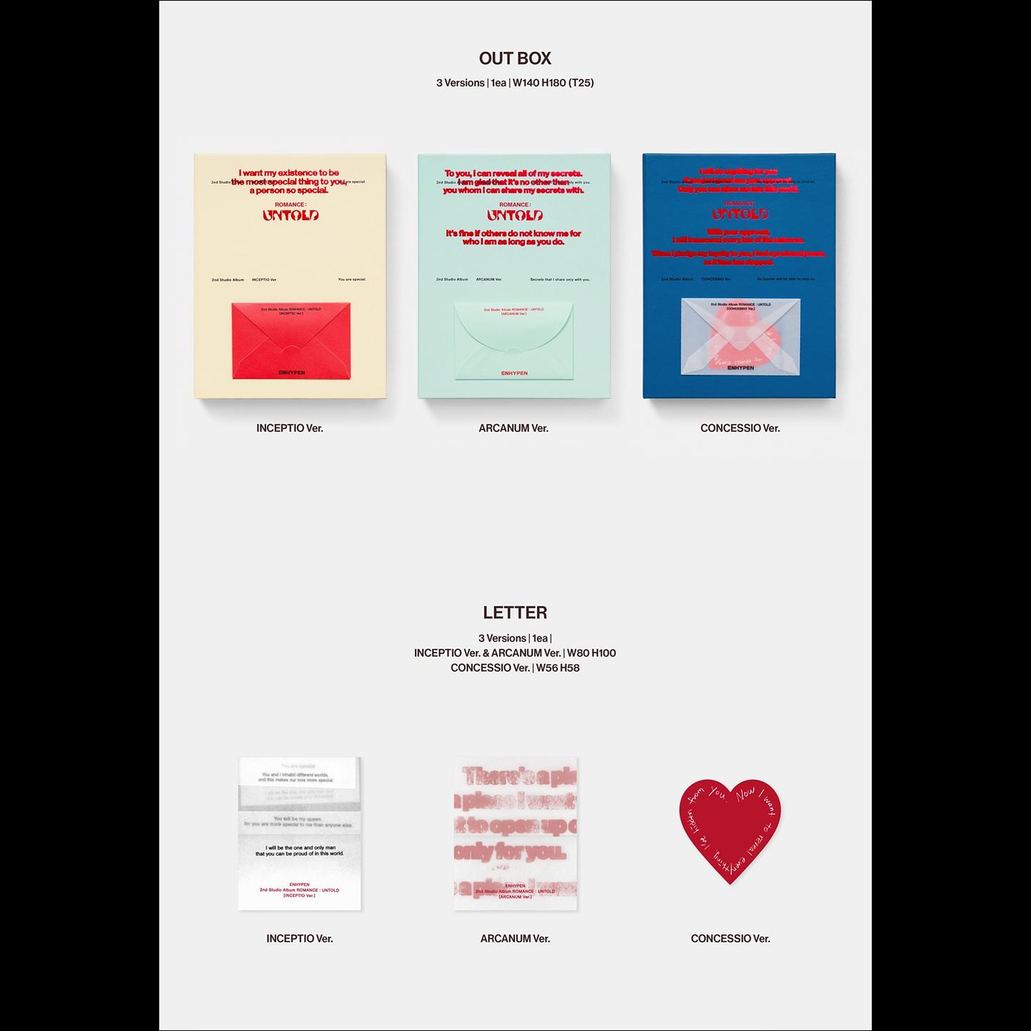 ENHYPEN - ROMANCE : UNTOLD Album