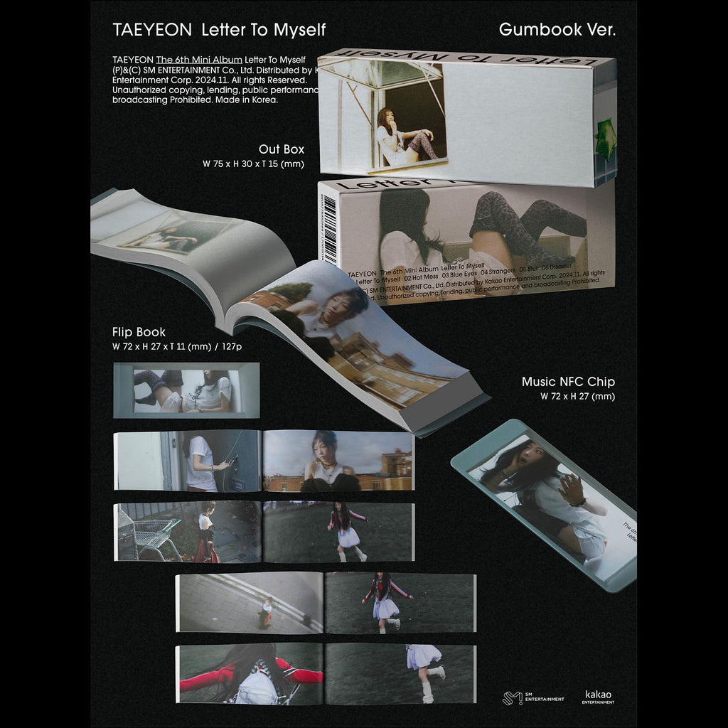 Taeyeon - Letter To Myself Gumbook Ver. 6th Mini Album