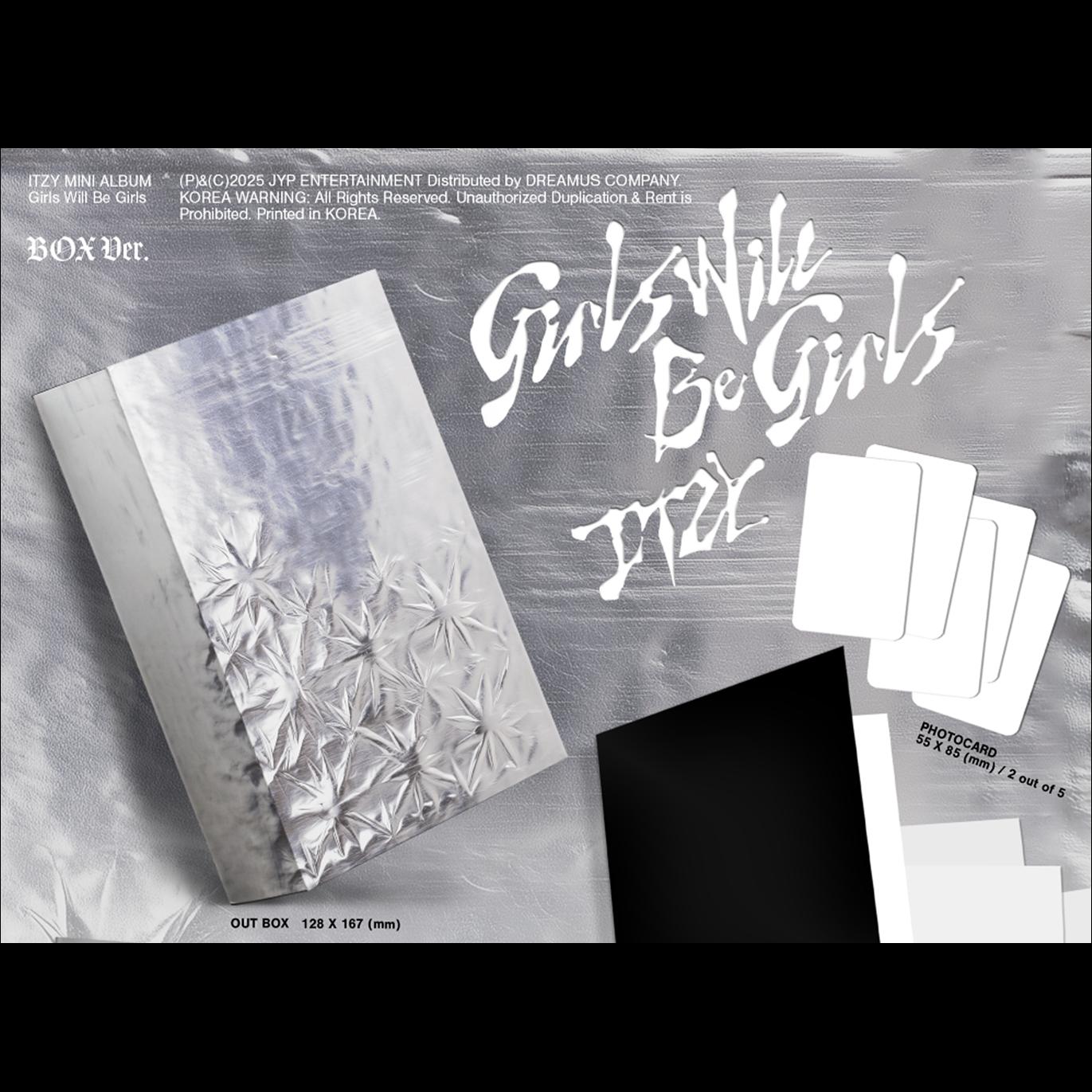 ITZY [Girls Will Be Girls] Box Ver.