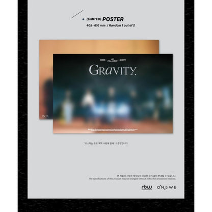 ONEWE GRAVITY 1st English Full Album
