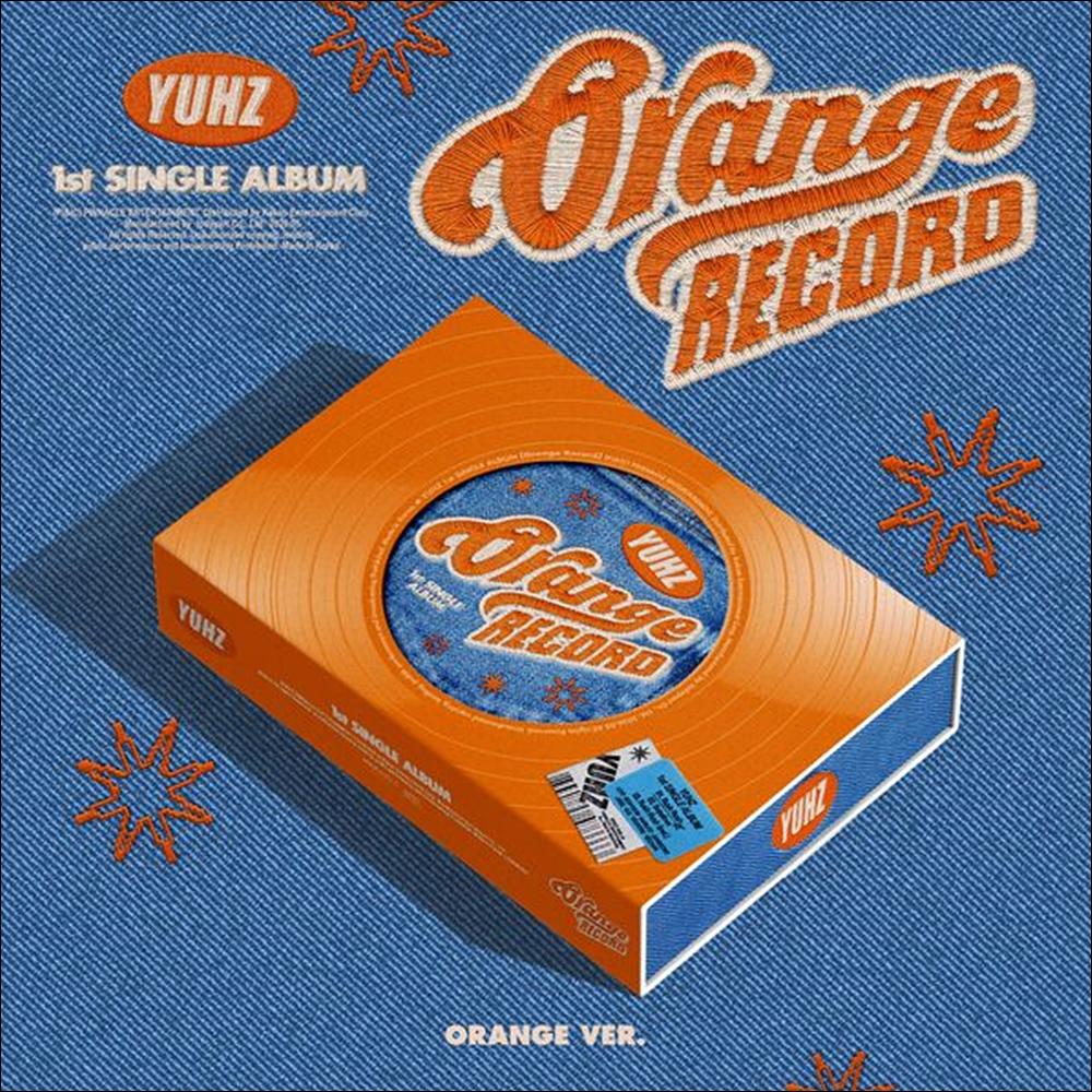 YUHZ 1st Single Album [Orange Record] Orange ver. + Free Gift