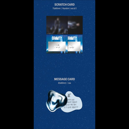 XIA (JYJ) 5th FULL ALBUM [GRAVITY] Cosmic Ver. + Free Gift