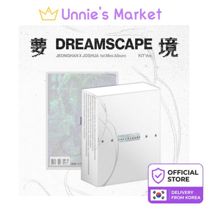 [Pre-order] JEONGHAN X JOSHUA SEVENTEEN DREAMSCAPE KiT Ver KPOP Sealed + Free Gift