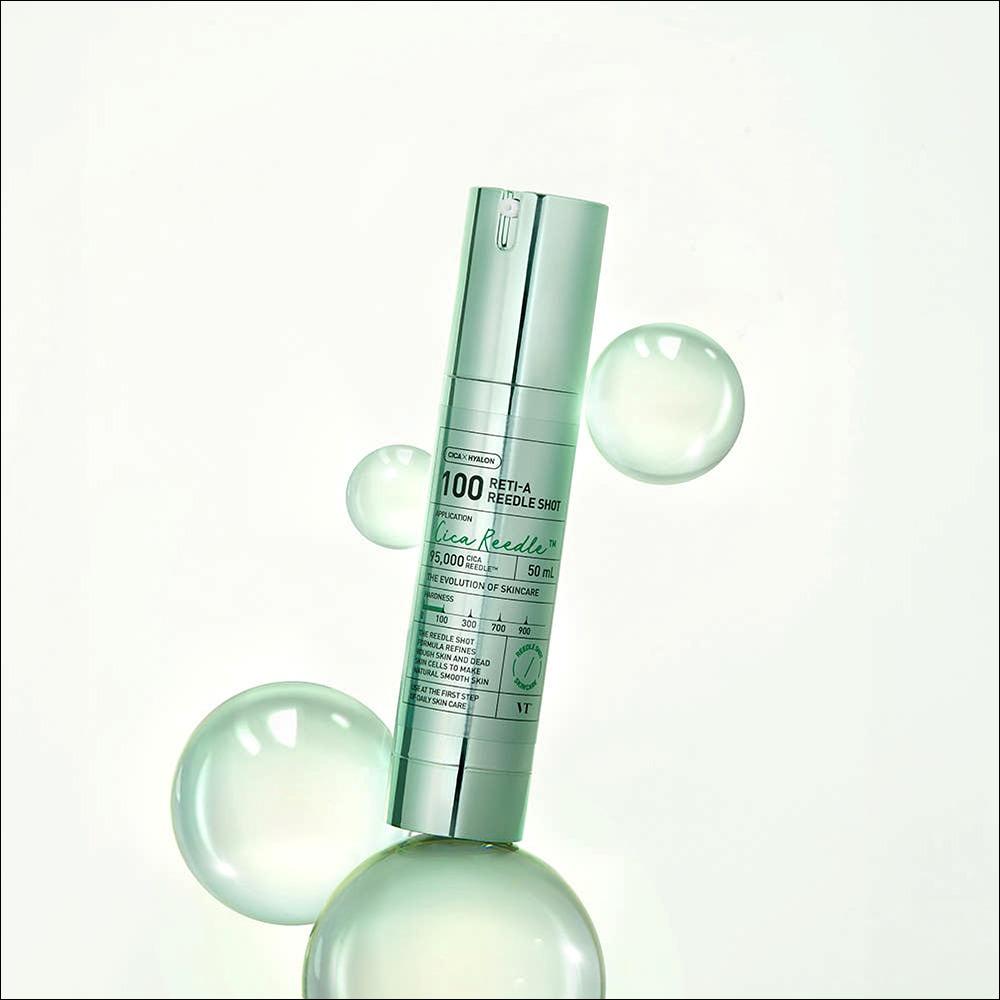 VT RETI-A REEDLE SHOT 100 Wrinkle Improvement & Brightening Dual Functional Cosmetics