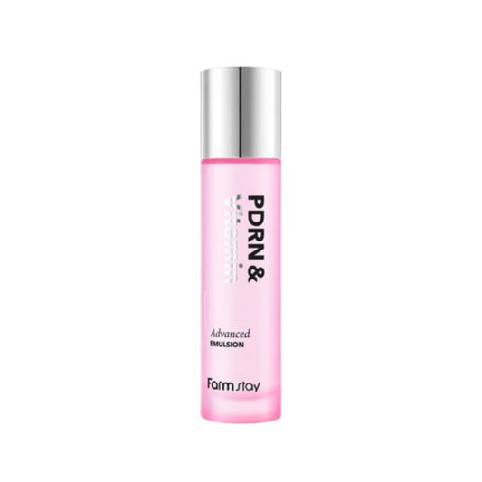 [Farmstay] PDRN & Vitamin Advanced Emulsion (100ml) | Hydrating & Brightening Facial Lotion, K-Beauty
