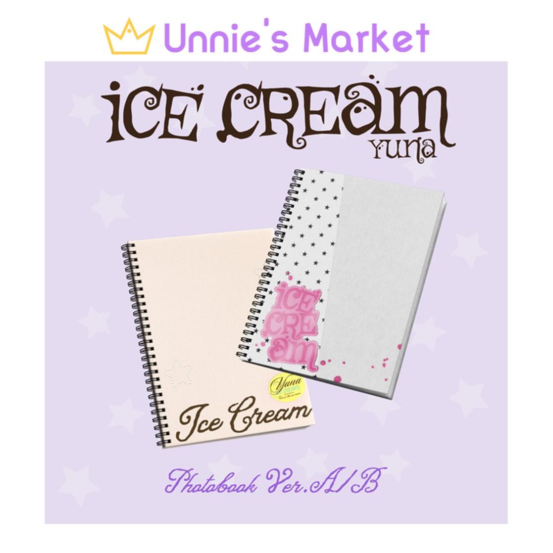 YUNA (ITZY) [Ice Cream] Photobook Ver. (A/B Ver.) + Free Gift