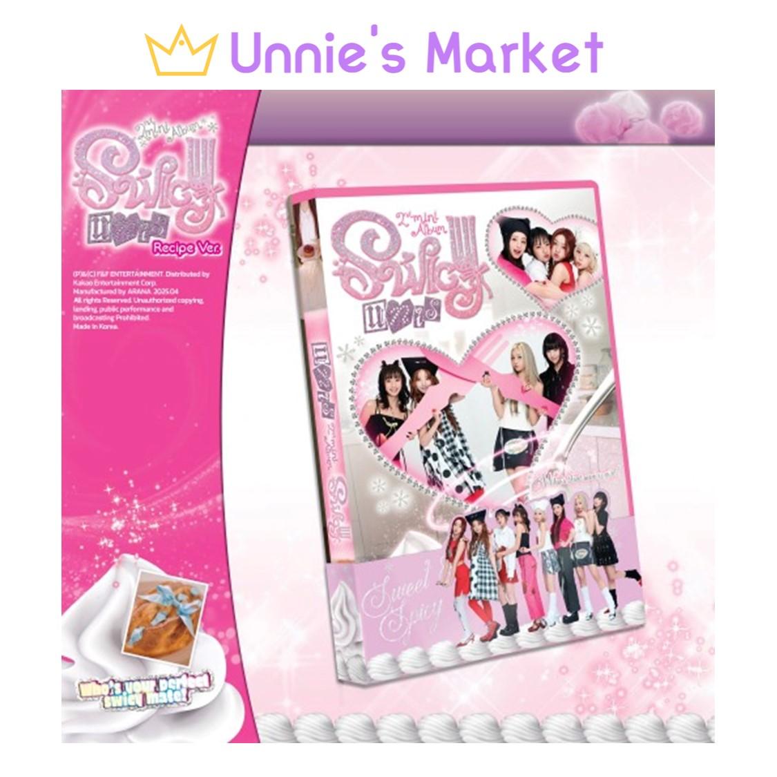 UNIS - SWICY (Recipe Ver.) / 2nd Mini Album