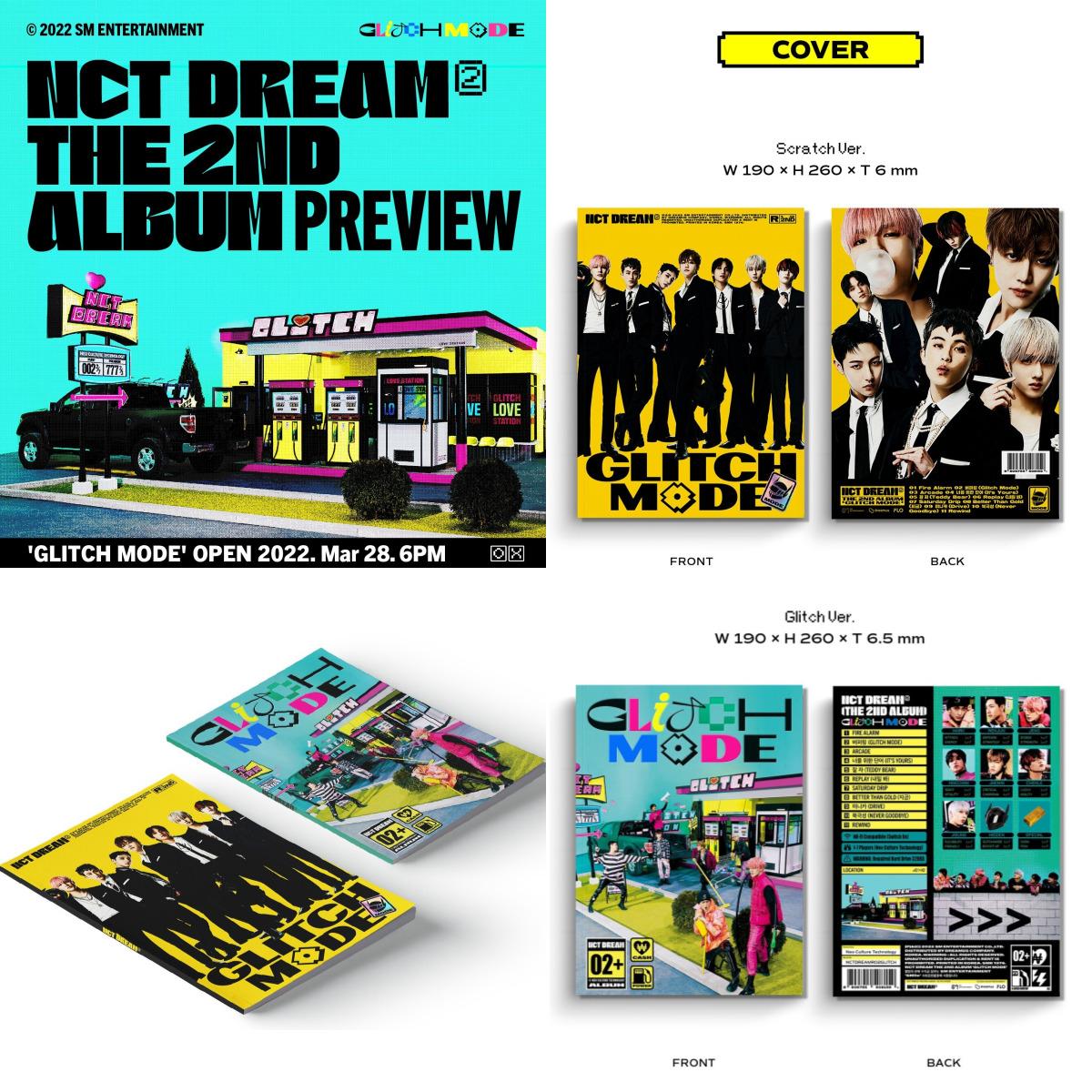 NCT DREAM - Glitch Mode Photobook Ver.