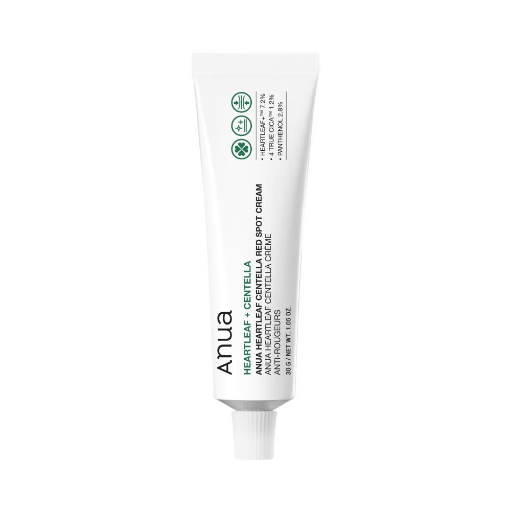 [Anua] Heartleaf Centella Red Spot Soothing Ointment Cream 30ml - Intensive Trouble Care, Acne Spot Relief, Cica Recovery, K-Beauty