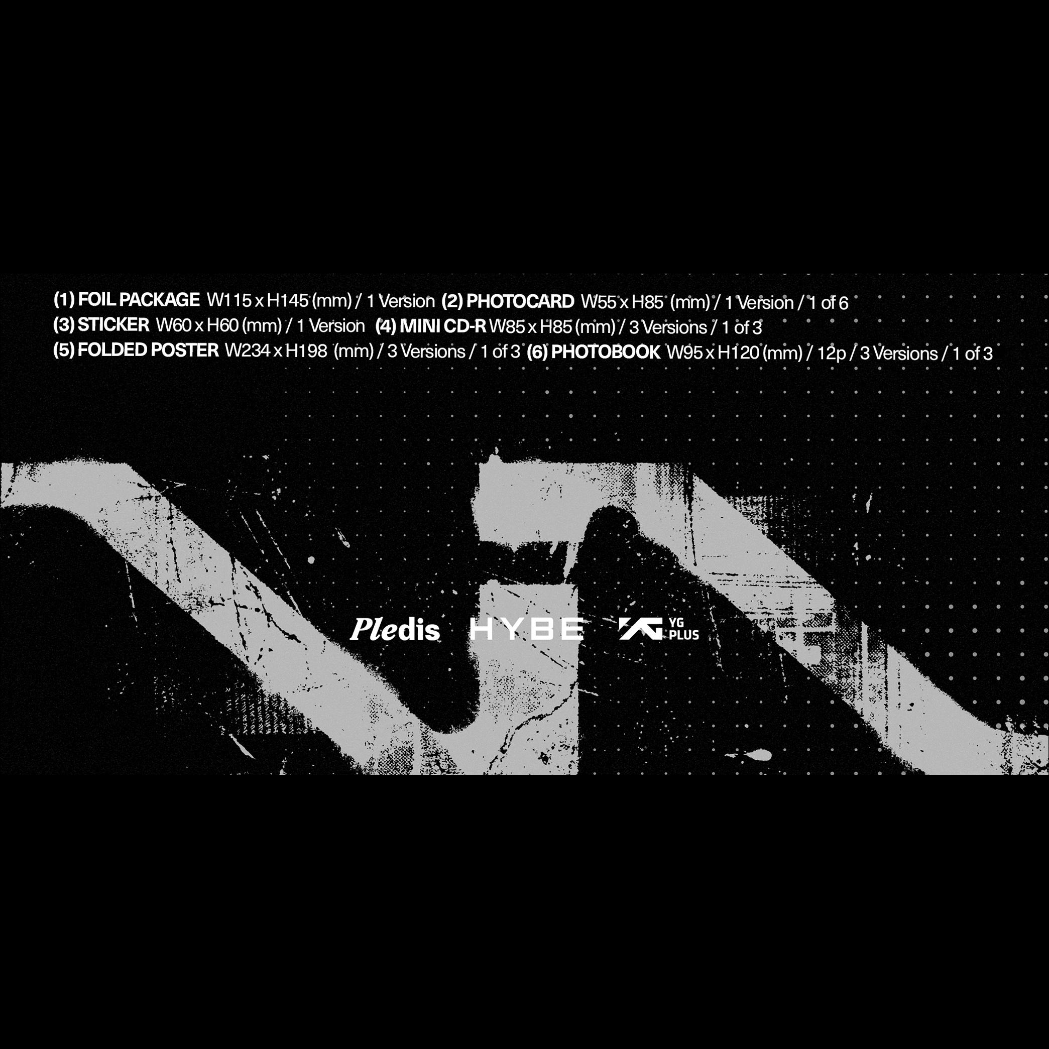 [Official] V8 (SEVENTEEN) - [V8] 1st Mini Album (Compact Ver.)