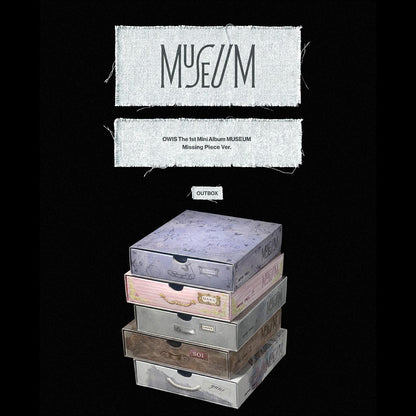 OWIS [MUSEUM] The 1st Mini Album (Missing Piece Ver.) + Free Gift