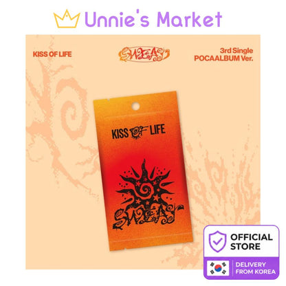 [Pre-order] KISS OF LIFE 3rd Single [SWEAT] (POCAALBUM Ver.) + Free Gift