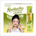 TEAZEN Kombucha Korean Plum Tea 30 Sticks / Low Calorie, Zero Sugar, Prebiotics