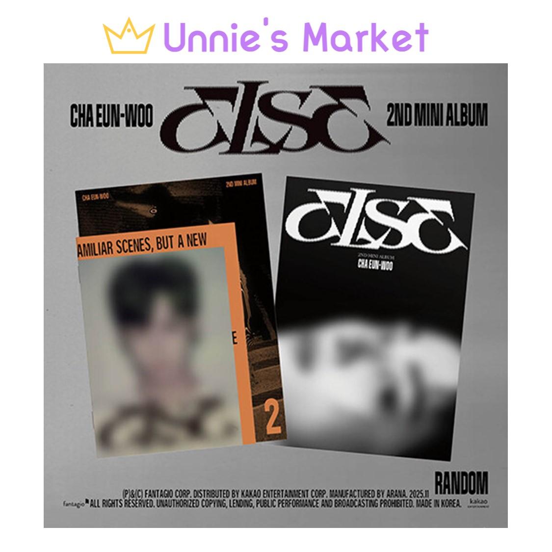 CHA EUN-WOO [ELSE] The 2nd Mini Album  + Free Gift