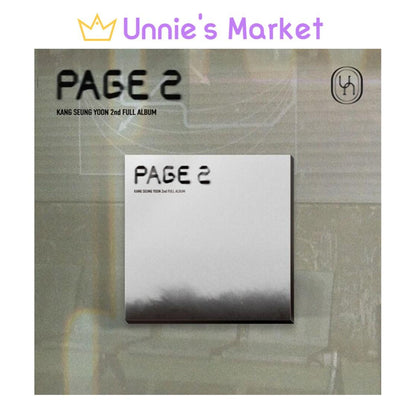 KANG SEUNG YOON (WINNER) - PAGE 2 (BEHIND ver.) + Free Gift