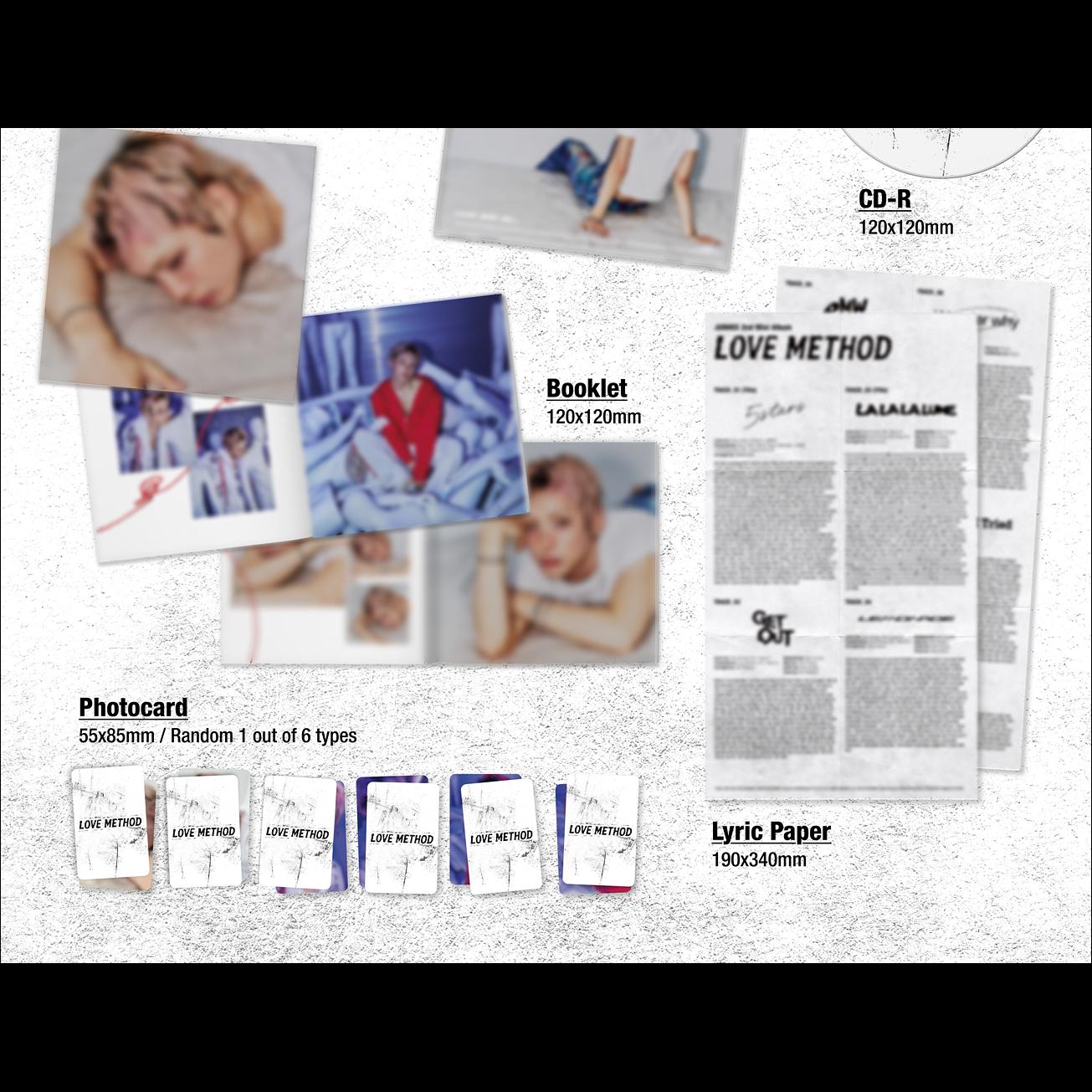 [Pre-order] JUNHEE(A.C.E) LOVE METHOD + Free Gift