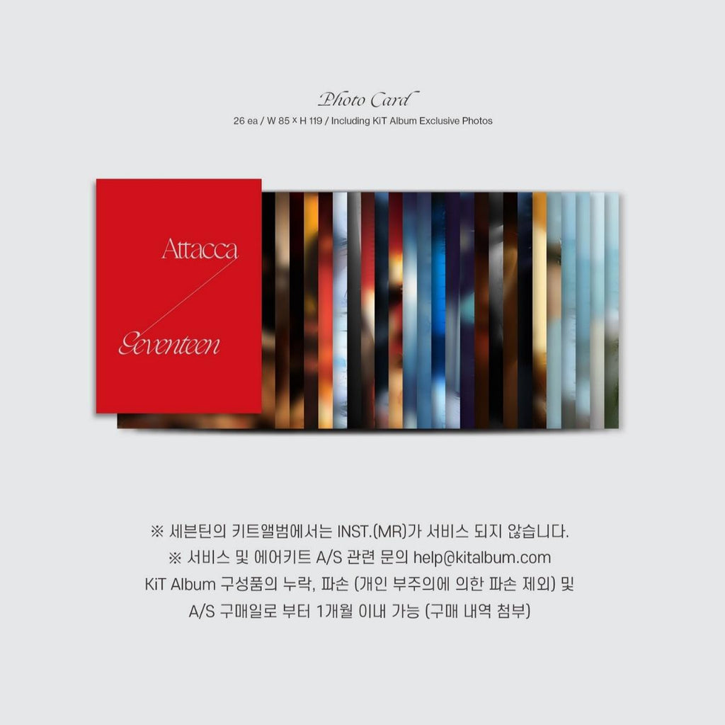SEVENTEEN - Attacca Kit Ver. Album