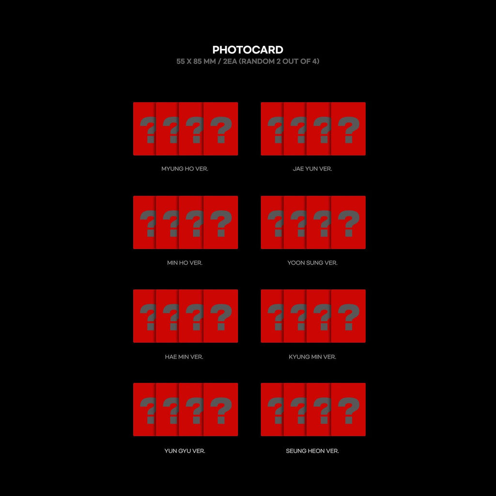 8TURN [STUNNING] 3rd Mini Album POCA VER.