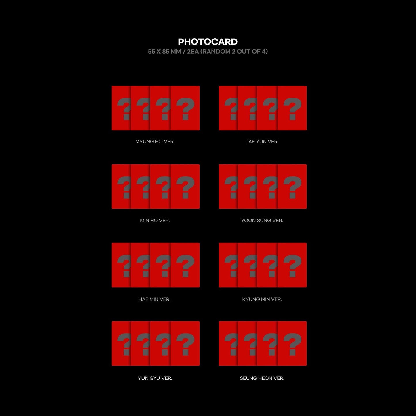 8TURN [STUNNING] 3rd Mini Album POCA VER.