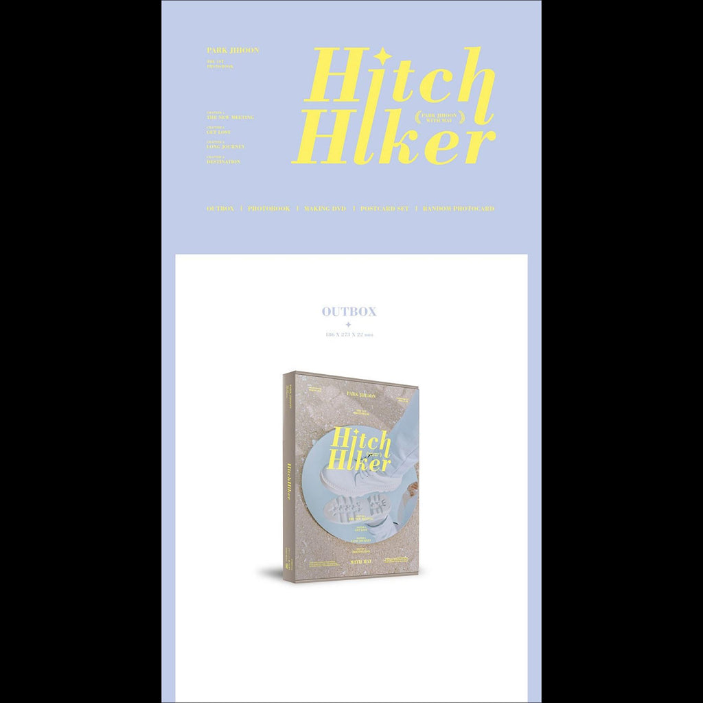 PARK JIHOON WITH MAY - The 1st Photobook HITCH HIKER