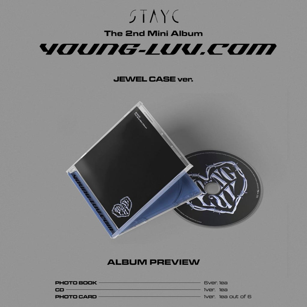 STAYC - YOUNG-LUV.COM JEWEL CASE Ver. (Random)