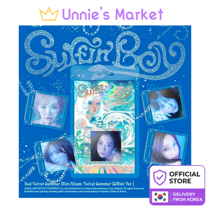 Red Velvet [Velvet Summer] Smini Ver. Summer Mini Album (Smart Album) + Free Gift