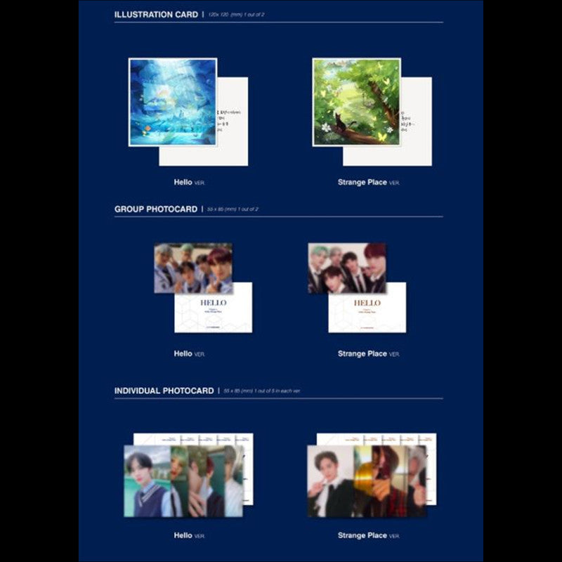 CIX 2nd Mini Album [HELLO Chapter 2. : Hello, Strange Place]