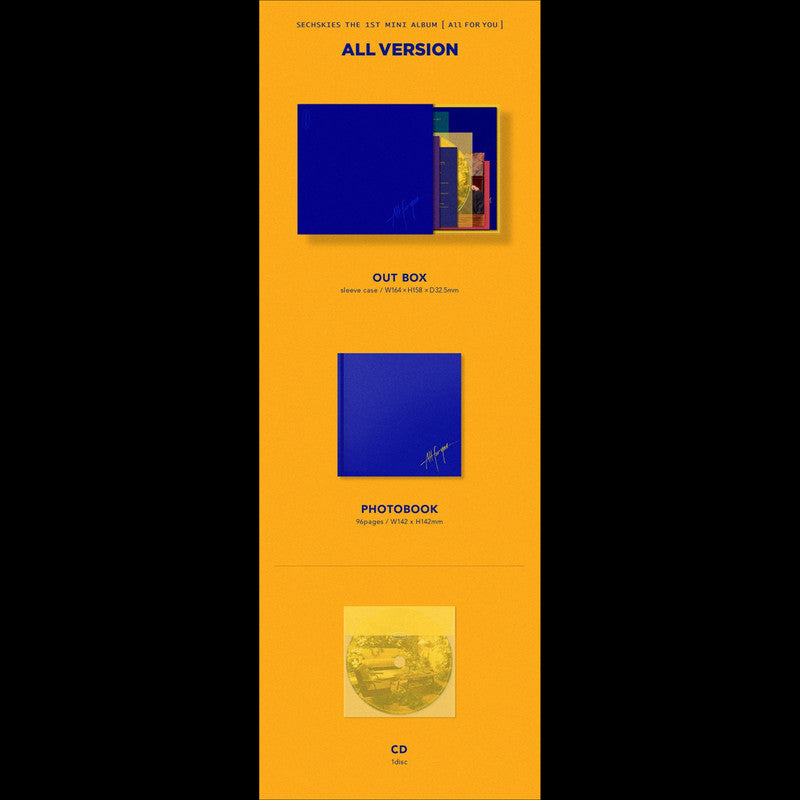 SECHSKIES [ALL FOR YOU] The 1st Mini Album