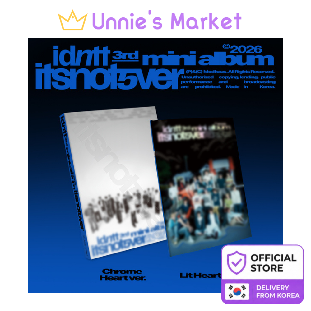 idntt [itsnotover] 3rd Mini Album + Free Gift