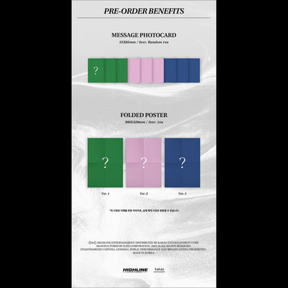 WONHO Bittersweet 2nd Single Album