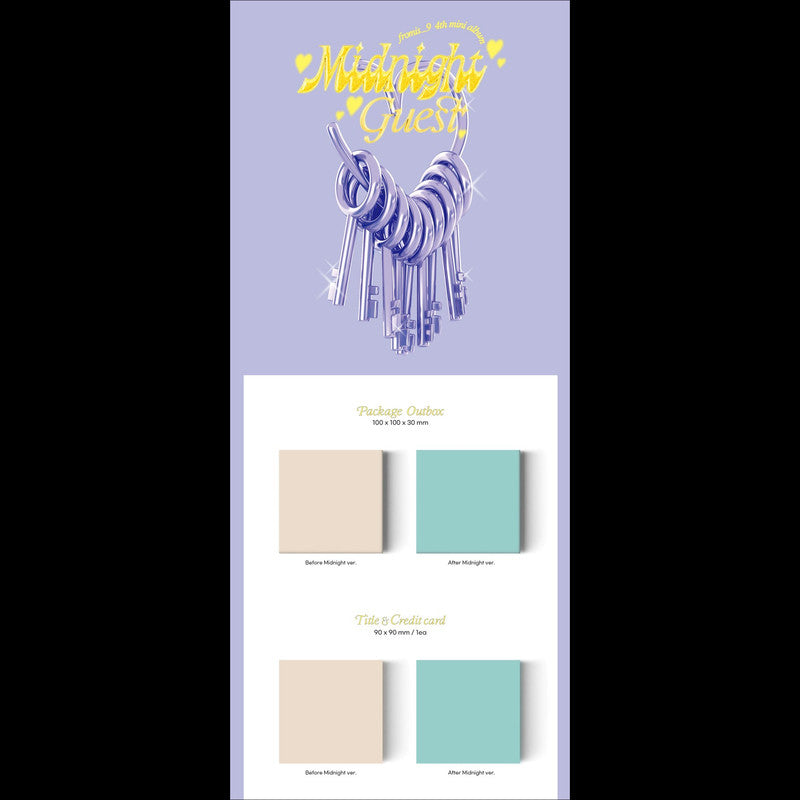 fromis_9 [Midnight Guest] Album / 4th Mini Album