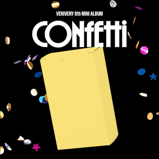 VERIVERY 8th MINI ALBUM [CONFETTI] LUCKYCHARM ver. + Free Gift