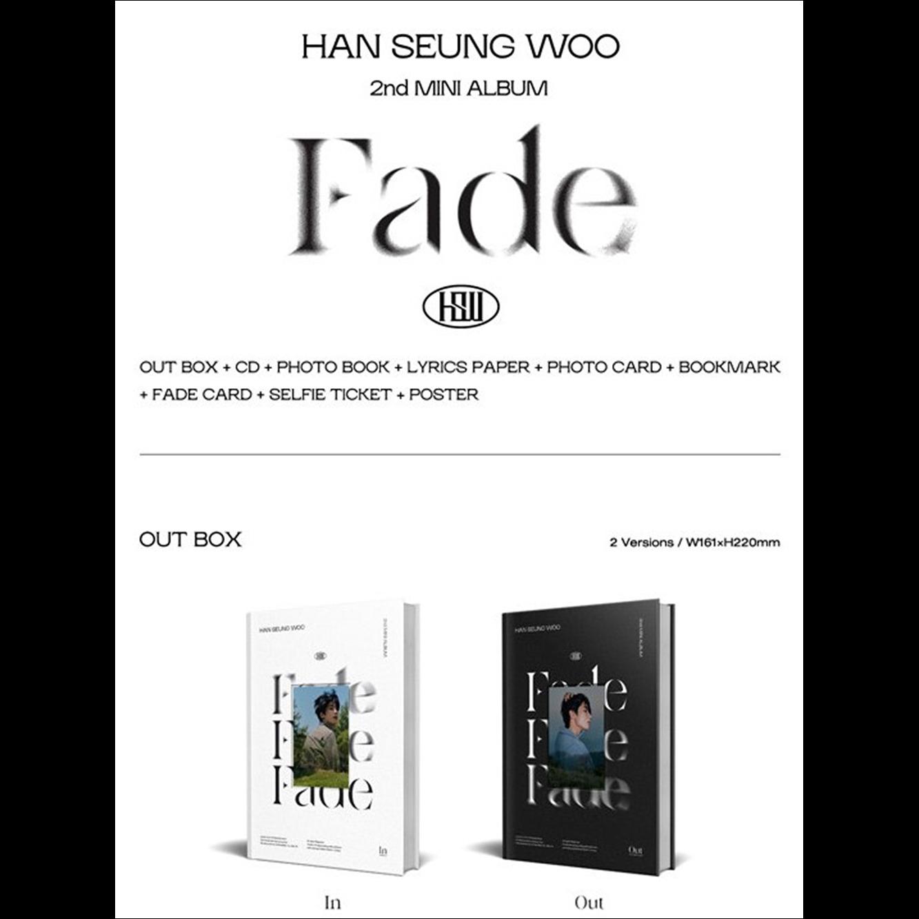 HAN SEUNG WOO (VICTON) Fade 2nd Mini Album