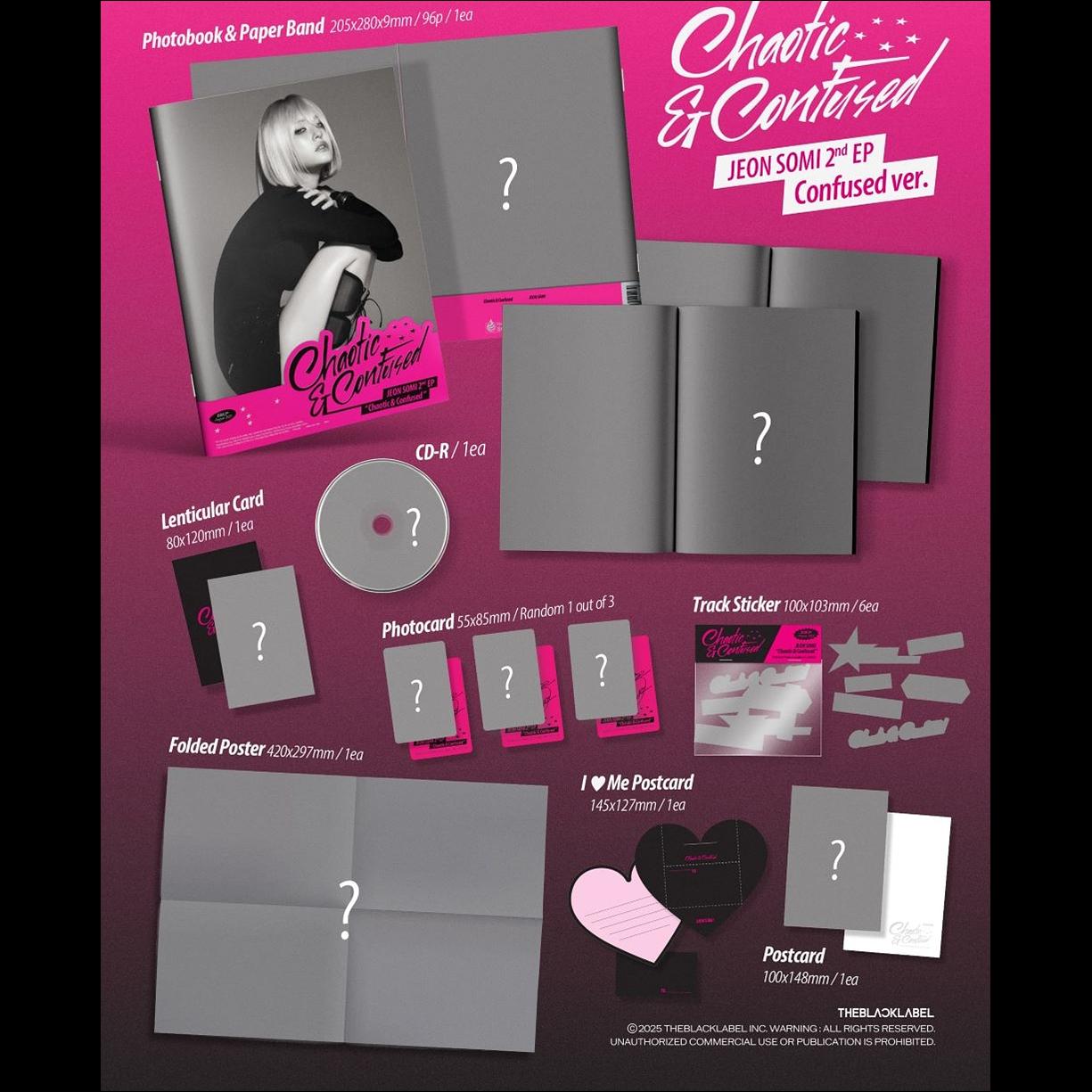 JEON SOMI [Chaotic & Confused] 2nd EP ALBUM