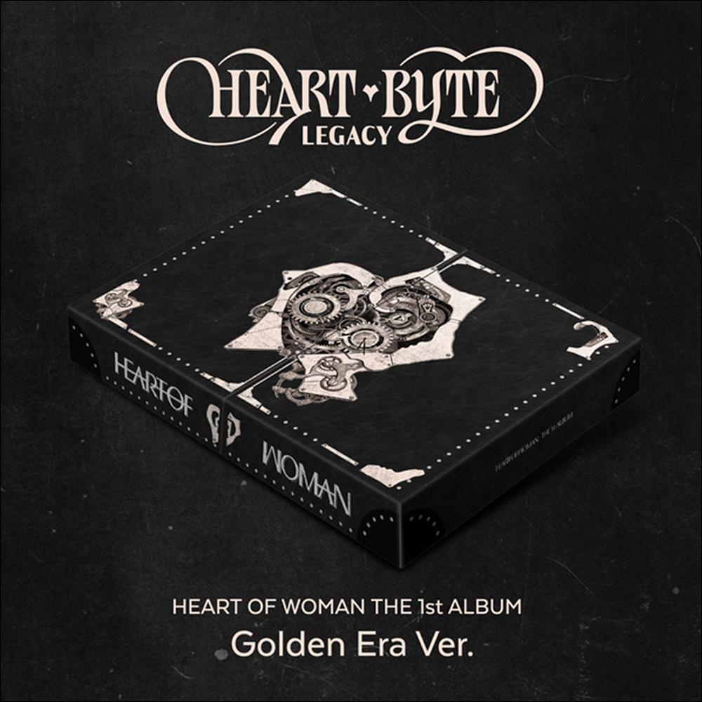 HEART OF WOMAN [Heart Byte  LEGACY] THE 1st ALBUM (Golden Era ver.) + Free Gift