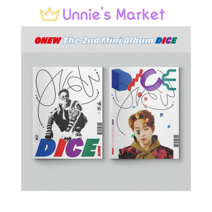 ONEW (SHINee) [DICE] Photobook ver. (Random)